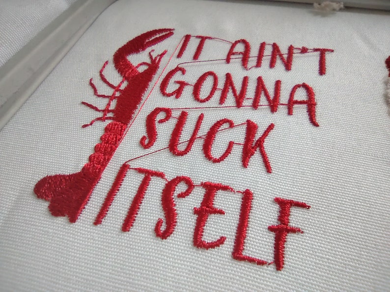 Cajun Crawfish Embroidery Design Bundle, Louisiana Patterns: Multiple Sizes imagem 5