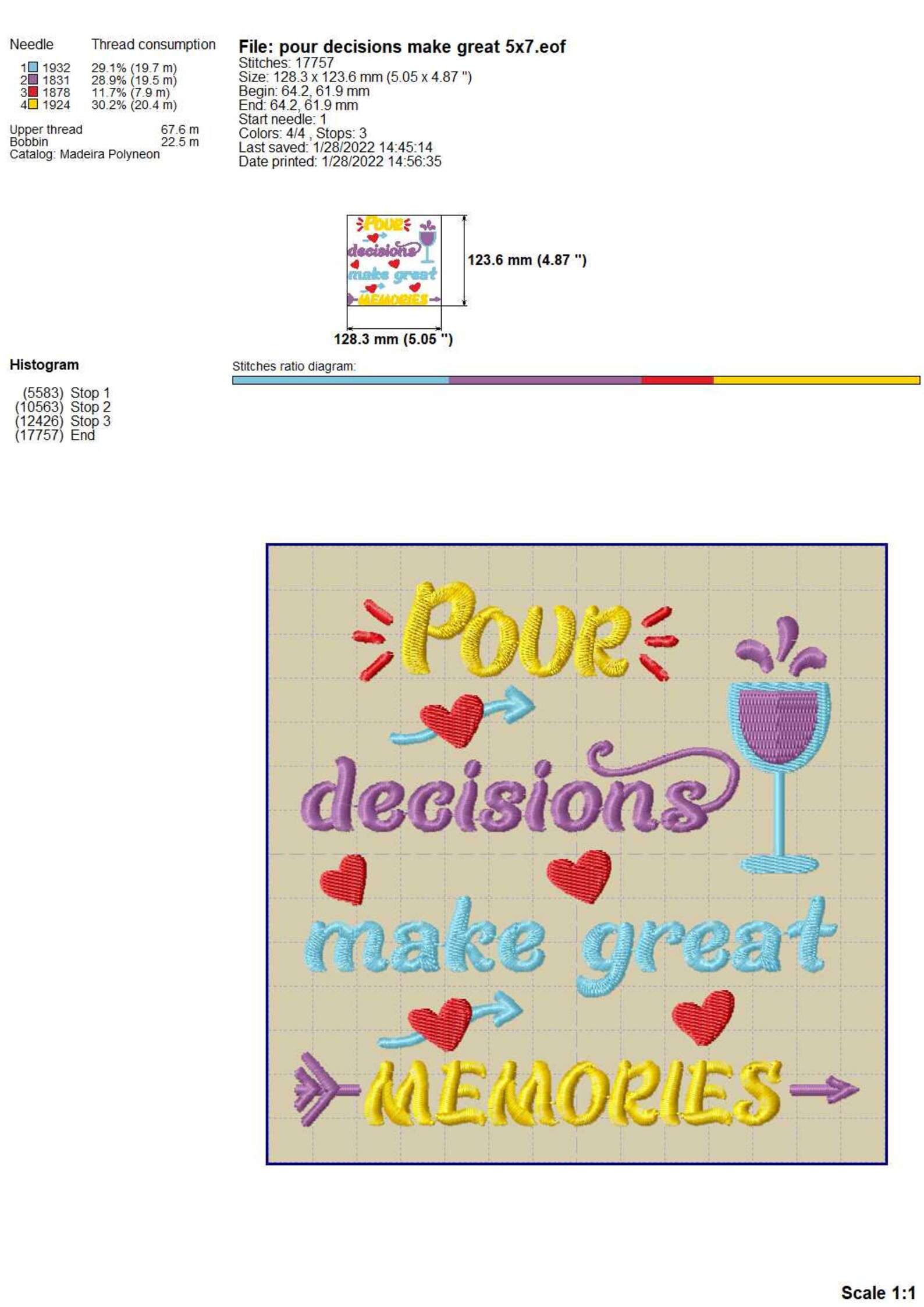 Wine Machine Embroidery Designs Wine Glass Embroidery Etsy