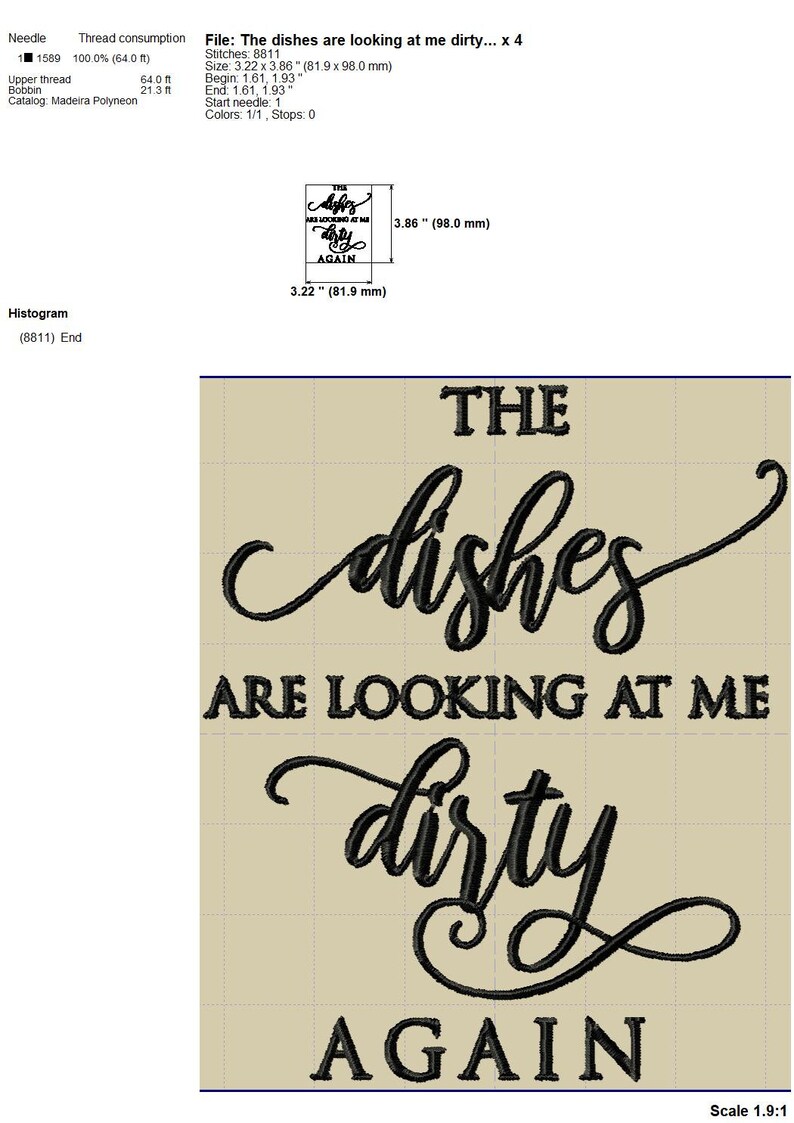 Funny Kitchen Machine Embroidery Quotes Dish Towels Etsy