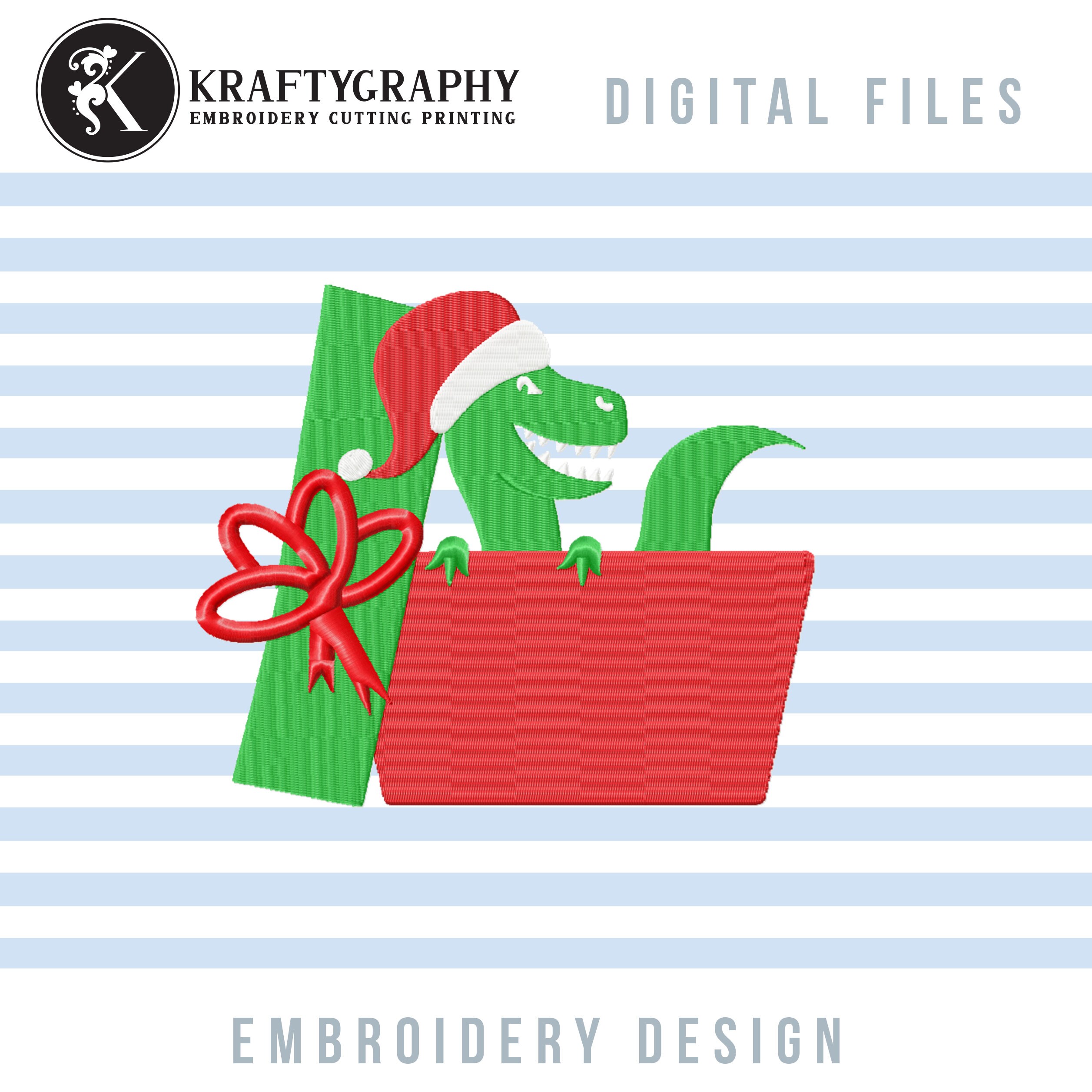 Christmas dinosaur jessecmault designs dinosaur christmas  etsy uk