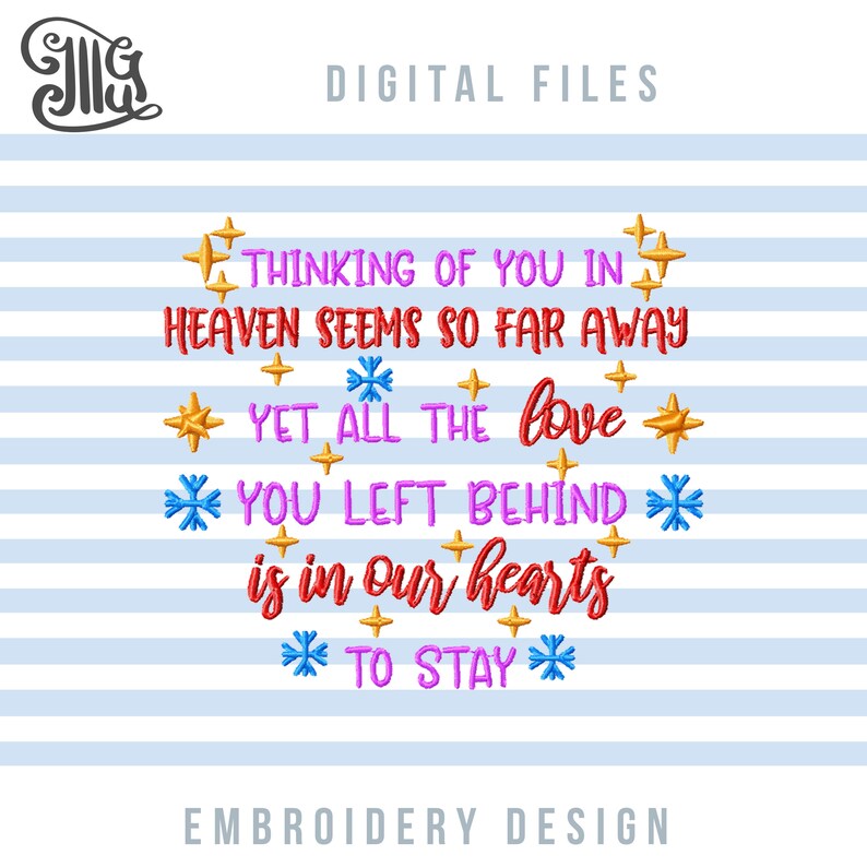 Memory Pillow Embroidery Designs Memorial Embroidery Etsy