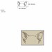 Chihuahua Dog Ears Outline Machine Embroidery Design, Dog Sketch ...