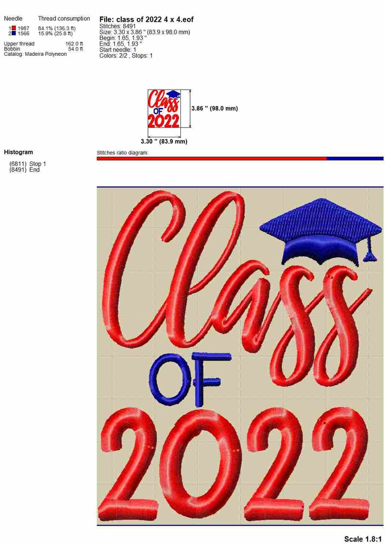 Class of 2022 machine embroidery designs graduation cap  etsy Class of 2022 machine embroidery designs graduation cap  etsy