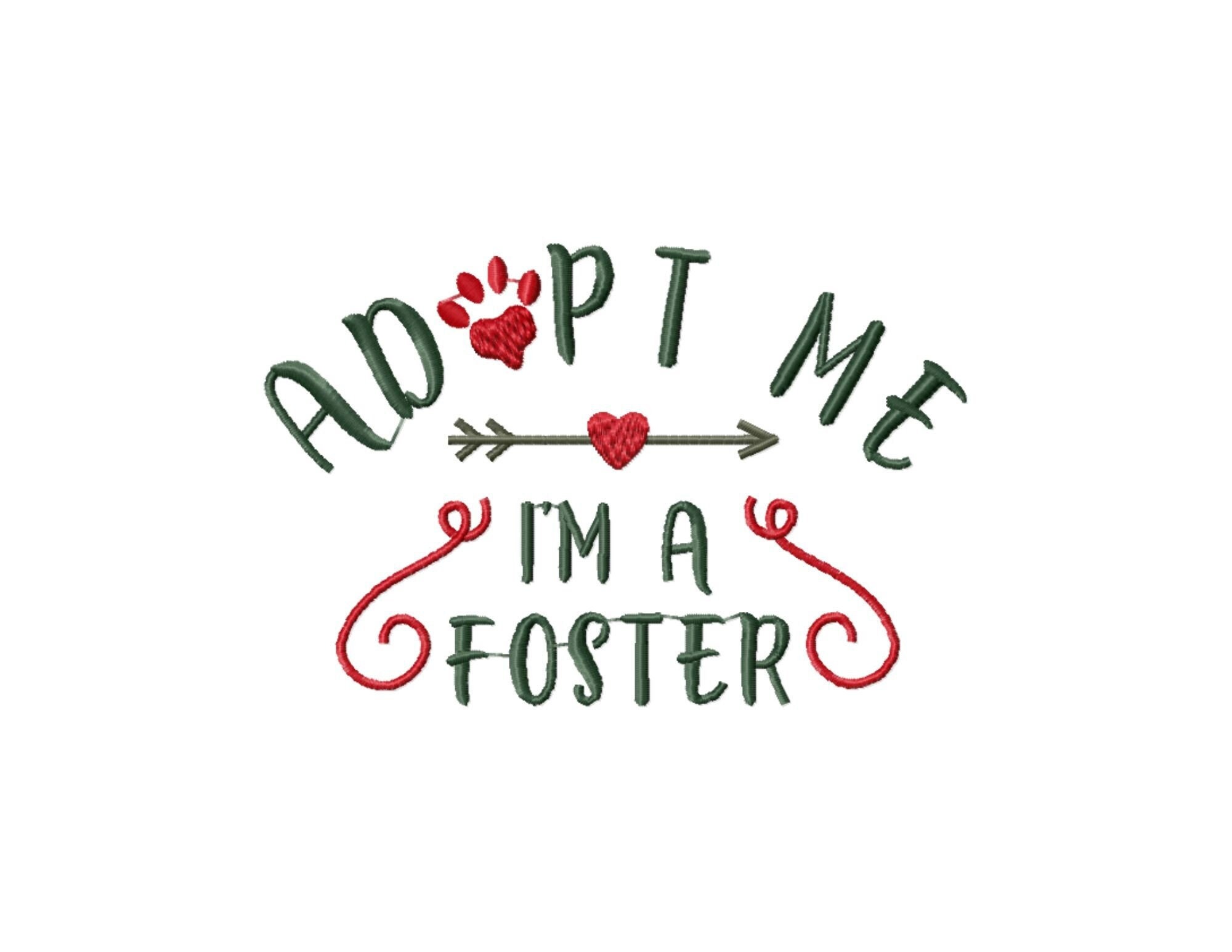  Dogline Adopt Me Vest Patches – Removable Adopt Me Patch 2-Pack  with Reflective Printed Letters for Support Dog Vest Harness Collar or  Leash Small/Medium : Pet Supplies