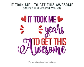 Hilarious Birthday Machine Embroidery Design: Funny Shirt Sayings, 12 Sizes