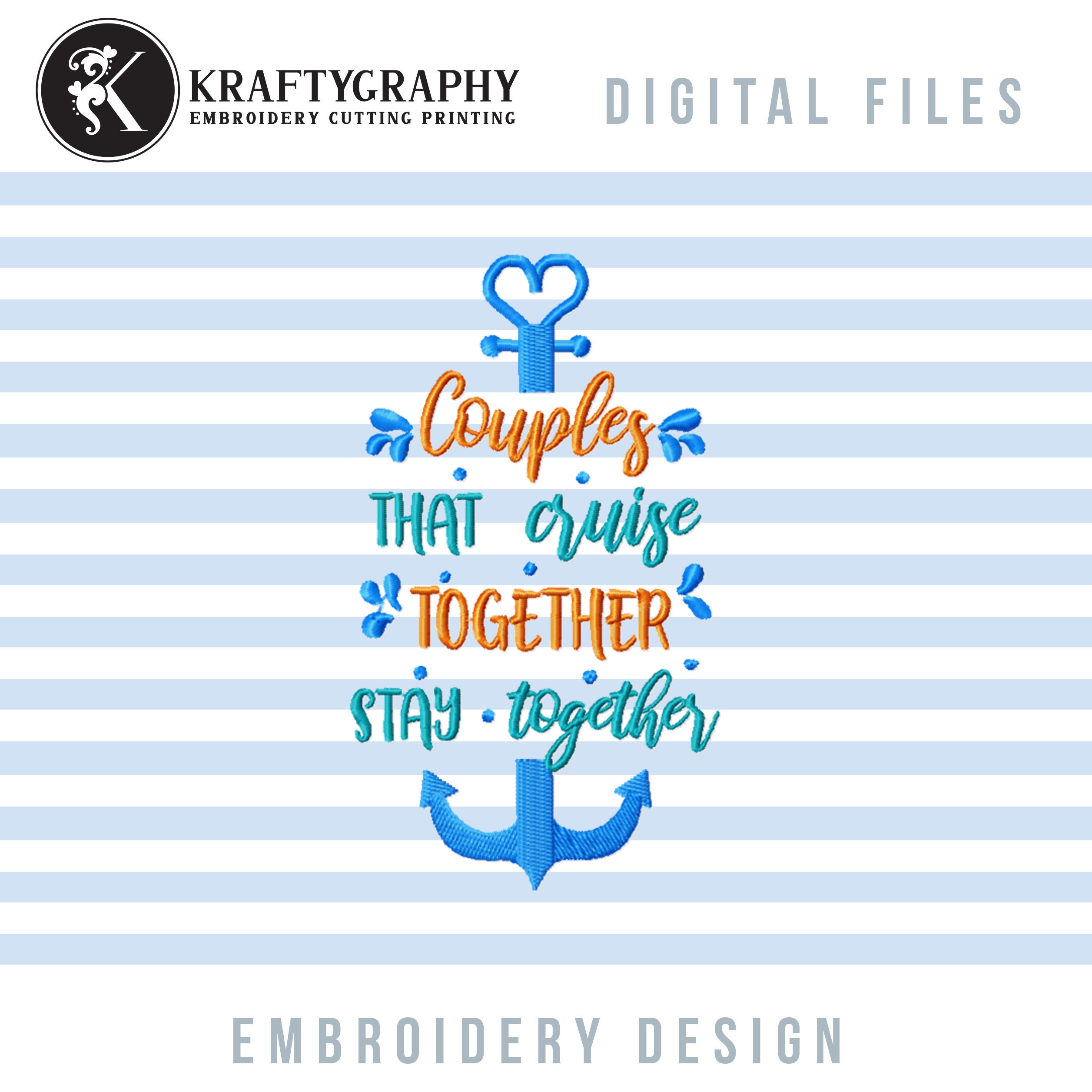 Cruiser Patterns Cruise Machine Embroidery Design Bundle: Family Cruising Patterns in ...