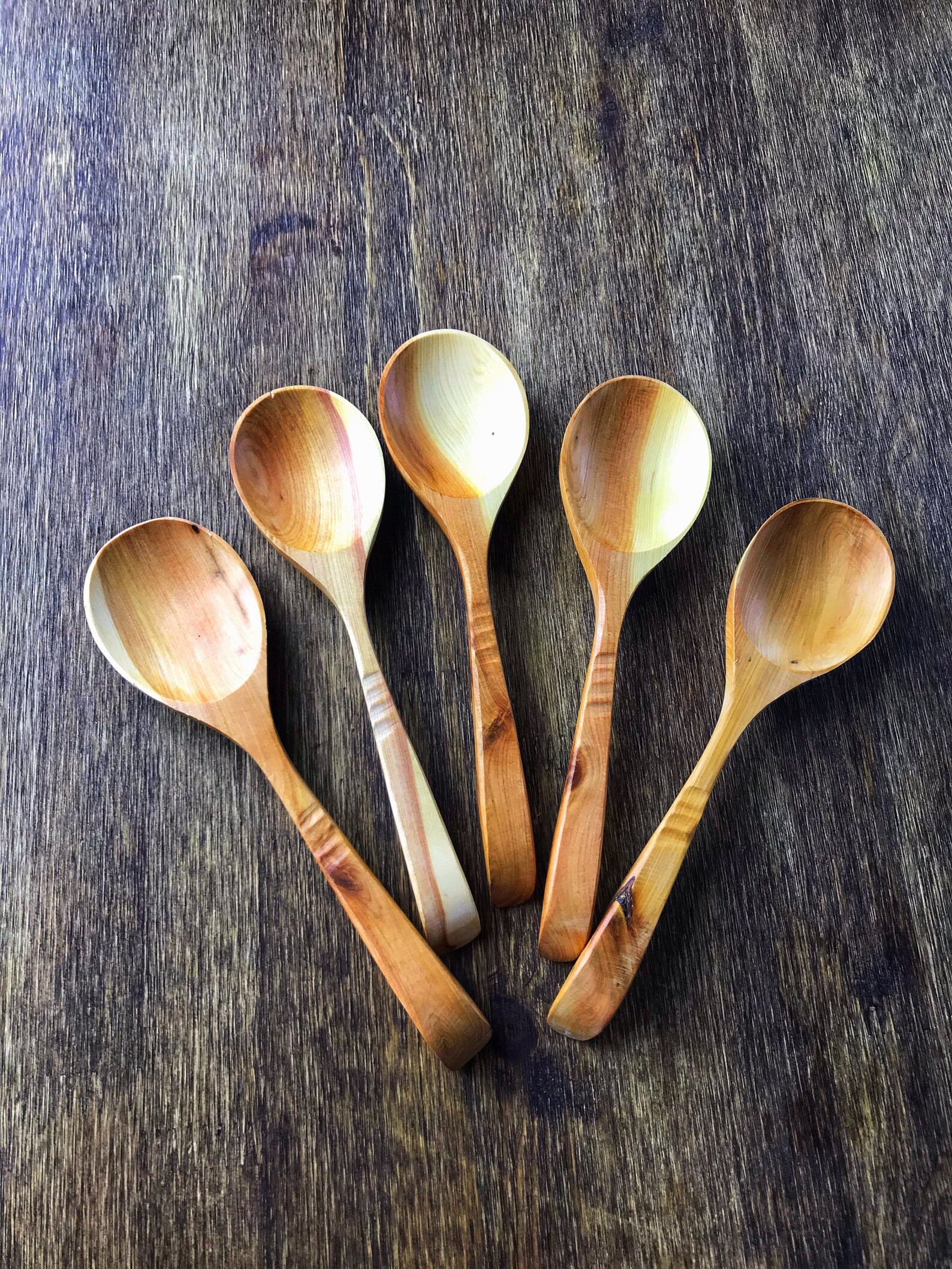 Wooden spoon for eating Wooden spoons handmade Classic Etsy