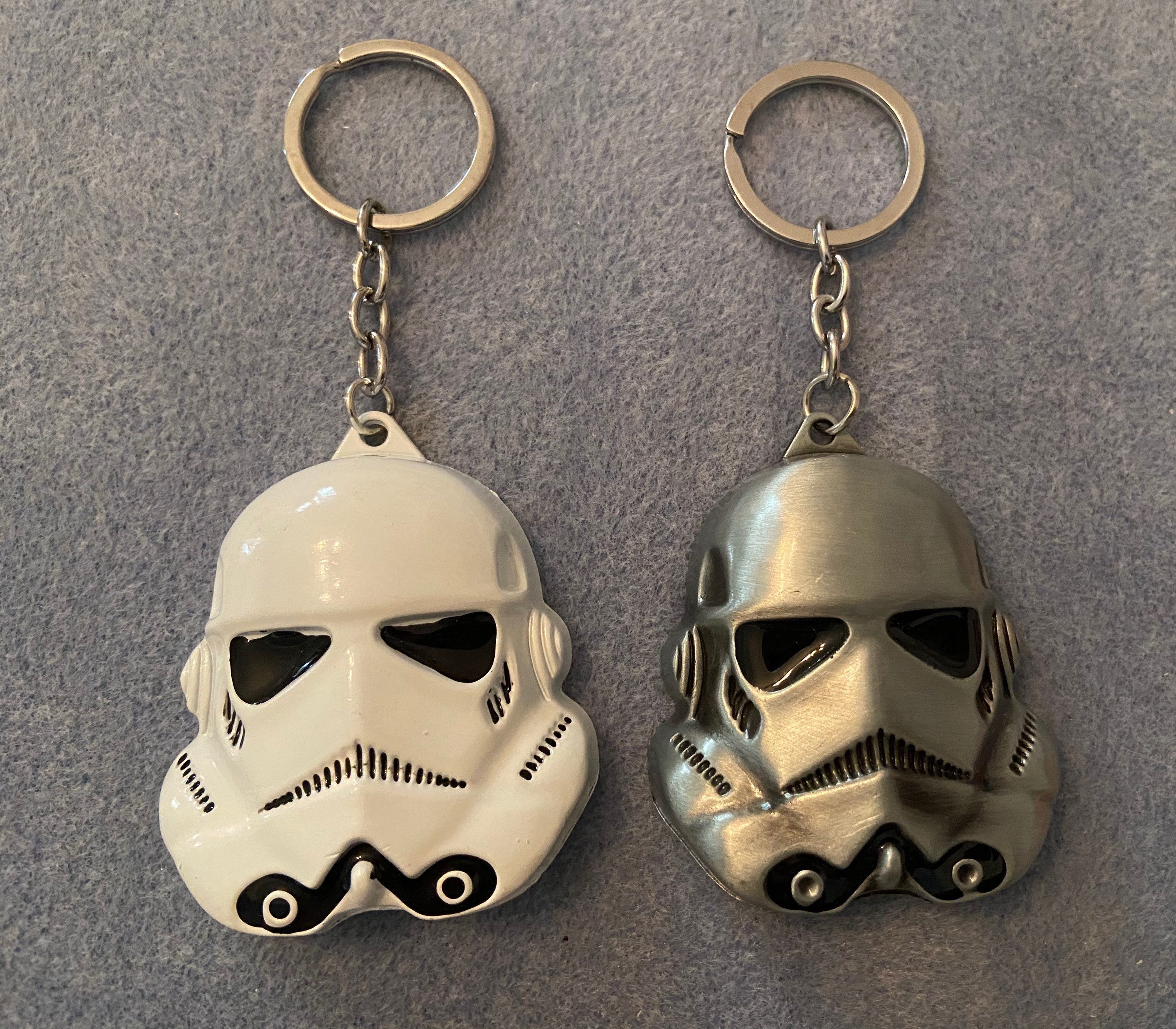 Star Wars Stormtrooper 3D Head Keyrings Keychain Bag Charm Etsy