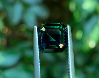 RARE !! SAPHIR BLEU VERT D'AUSTRALIE : 3.3 mm ★★ p445.129t