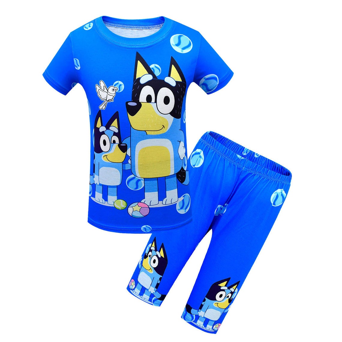 Bluey Pajamas for Toddlers Girls Boys Pjs for Toddler Cotton Etsy