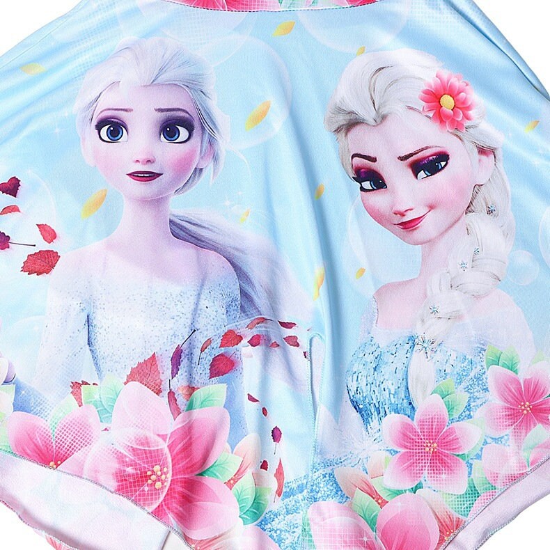 Girl's Elsa Frozen Sleeveless Dresses Kids One Piece | Etsy