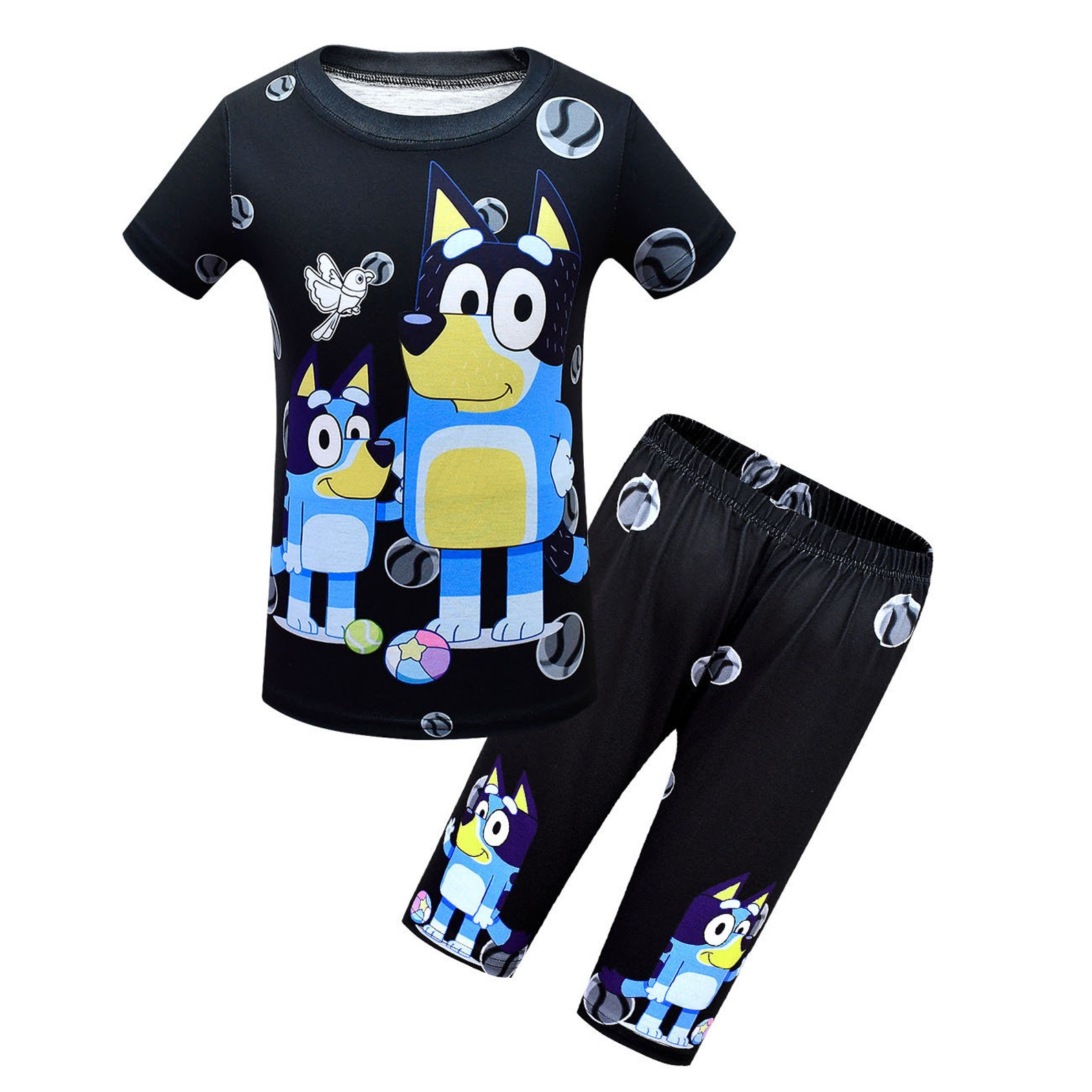 Bluey Pajamas for Toddlers Girls Boys Pjs for Toddler Cotton Etsy