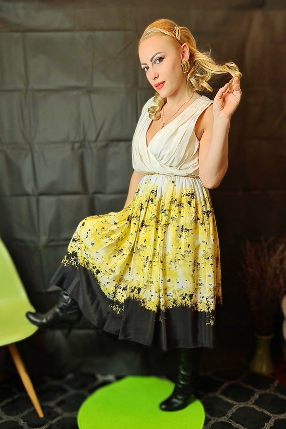 Pleated Chiffon Dress RRP 395
