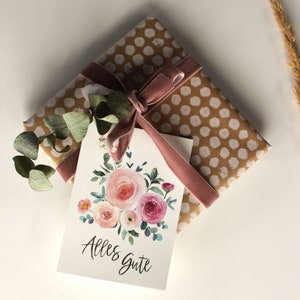 Carte pliante « All the best » | | carte d’anniversaire Carte d’anniversaire Aquarelle | Joyeux anniversaire | Tout l’amour | Meilleurs voeux