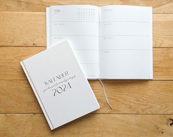 Kalender 2024 | Jahresplaner 24 | Taschenkalender | Terminkalender | Kalenderbuch | Studienplaner | Wochenplaner | Hardcover | DIN A5