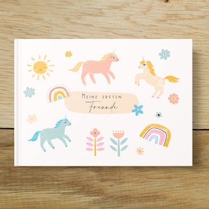Amis livre licorne maternelle | Licorne album maternelle |  Mes amis de maternelle | Licornes | Album d'amis licornes