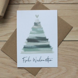 Cartolina di Natale "Buon Natale" | Albero di Natale | Cartolina di Natale | Auguri di Natale | periodo natalizio