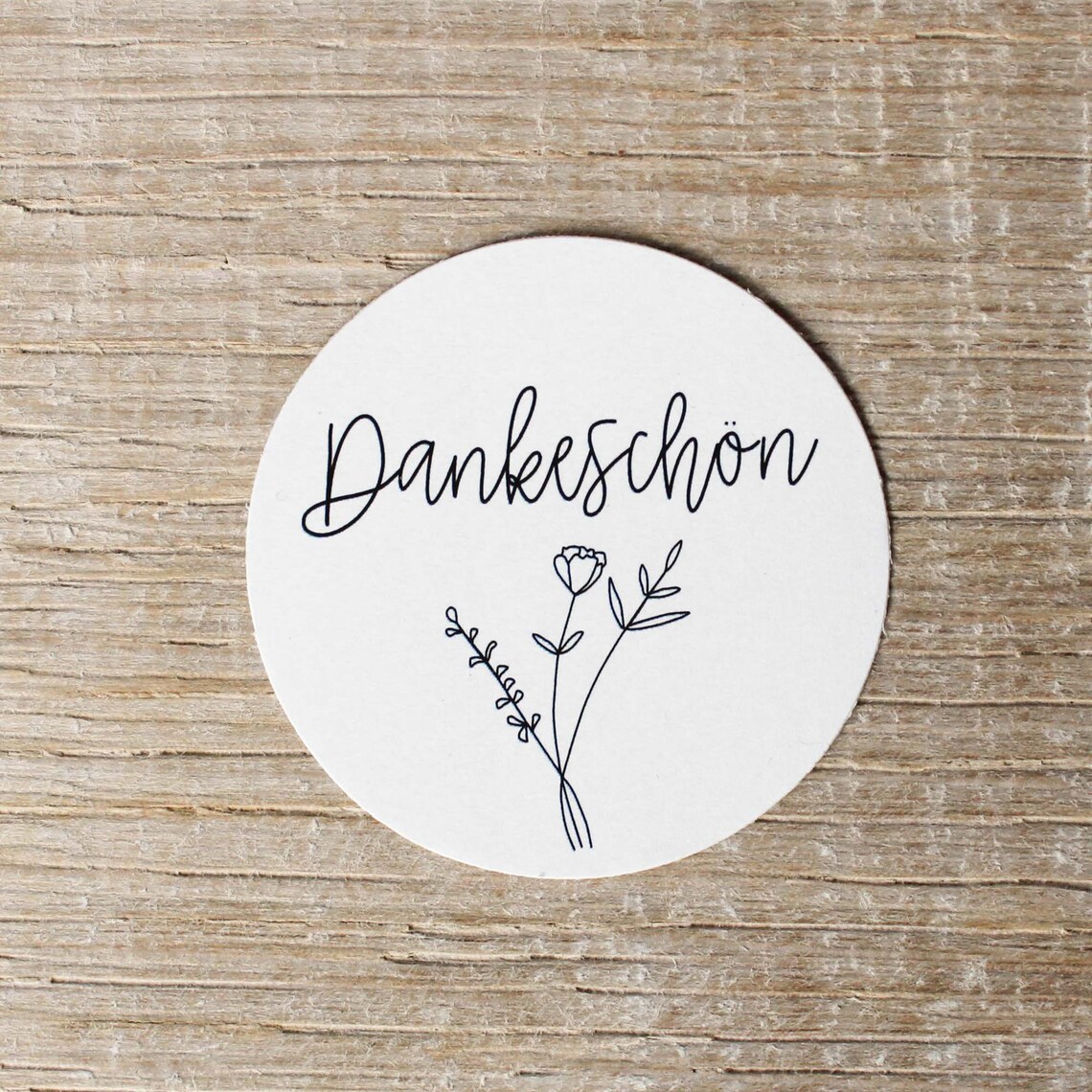 Dankeschön Aufkleber Danke Aufkleber Vielen Dank Aufkleber - Etsy.de