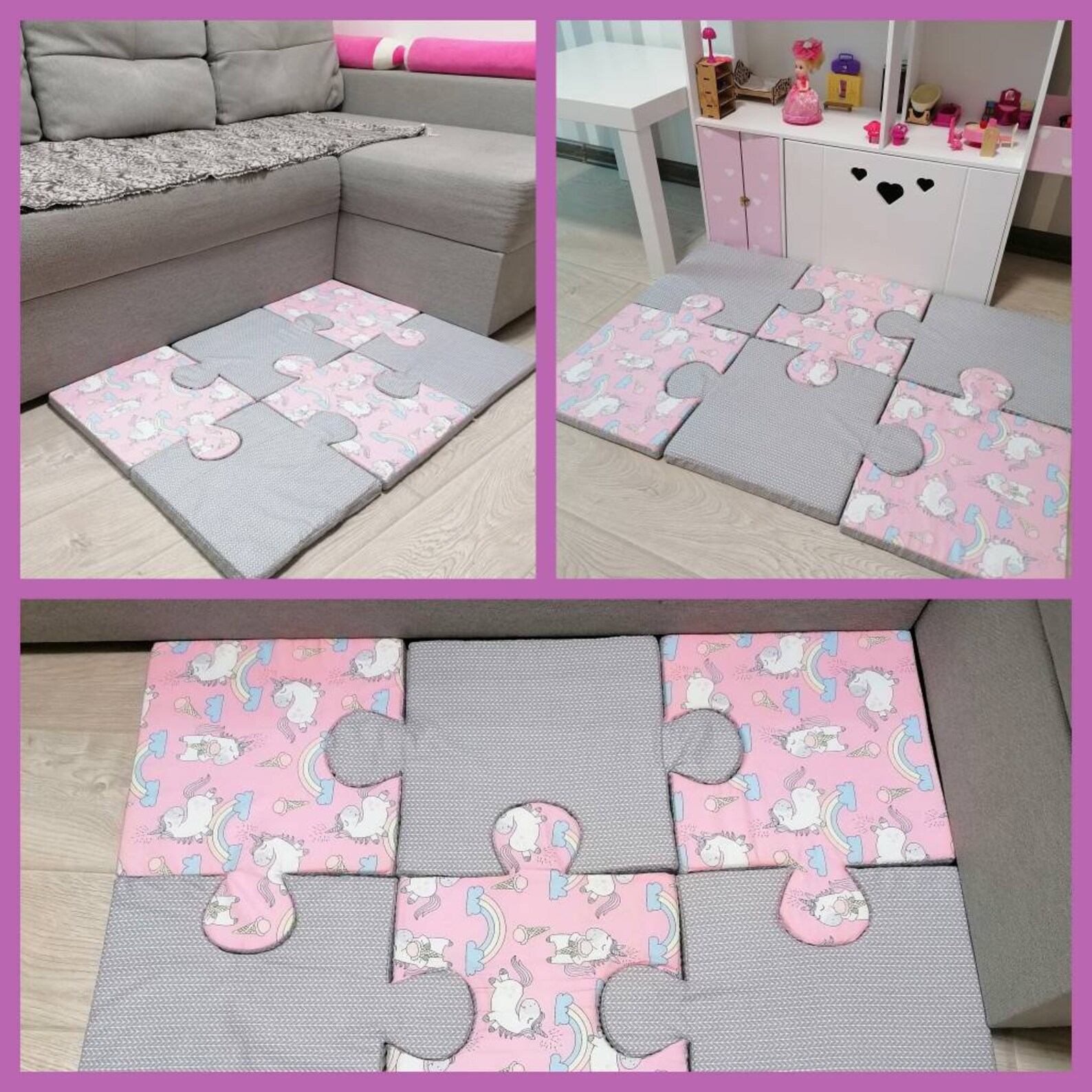 Baby Puzzle Play Mat. In STOCK Educational Game Gift for Etsy