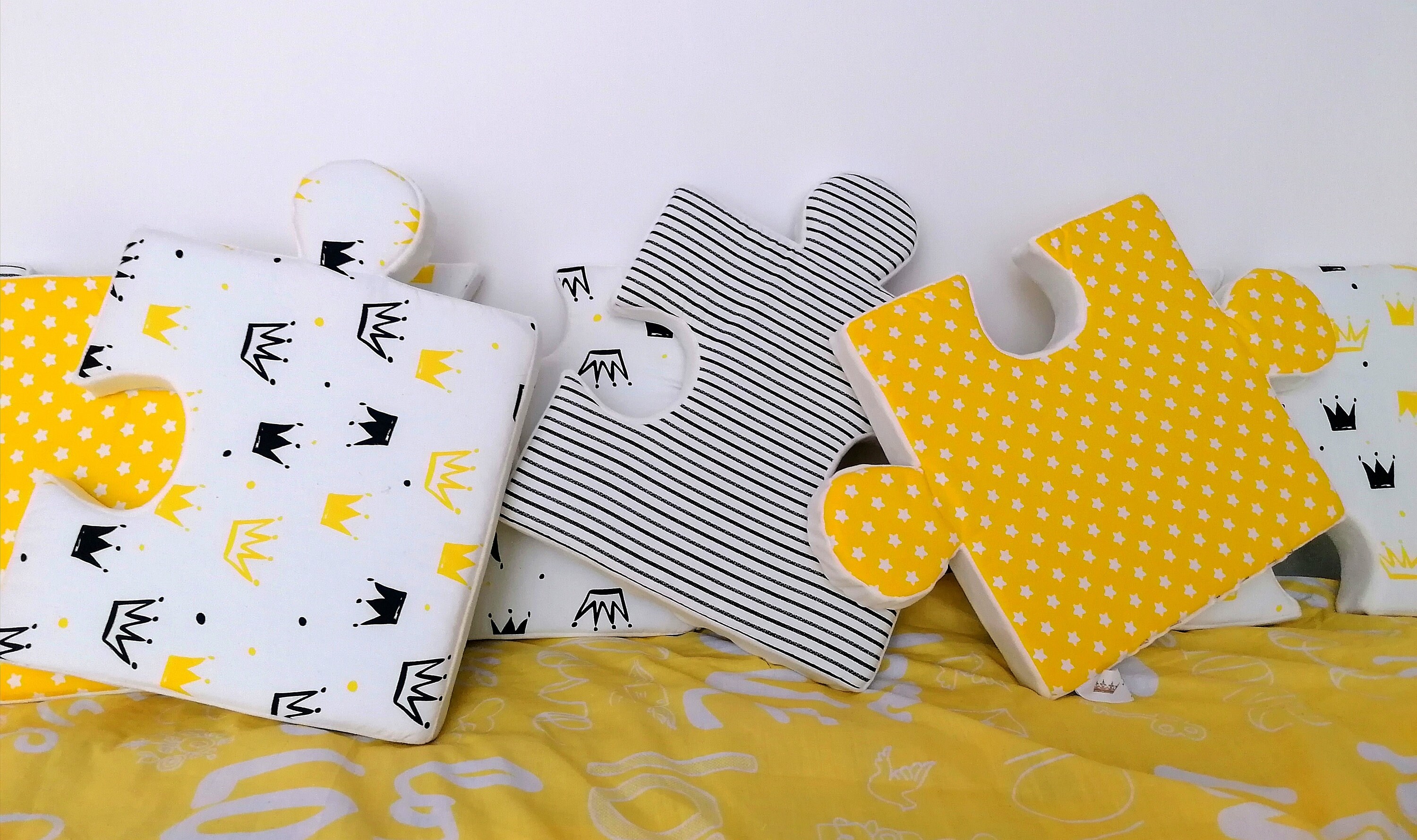 Baby Puzzle Play Mat Pillow Mat Gift for Newborn Logic Game Etsy UK