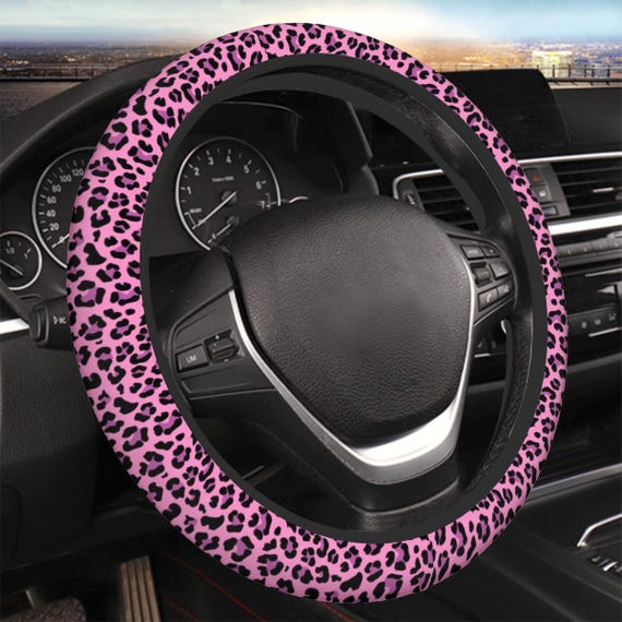 Leopard Print Interior Car Accessories