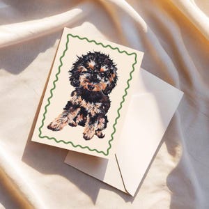 Cavapoo-Grußkarte