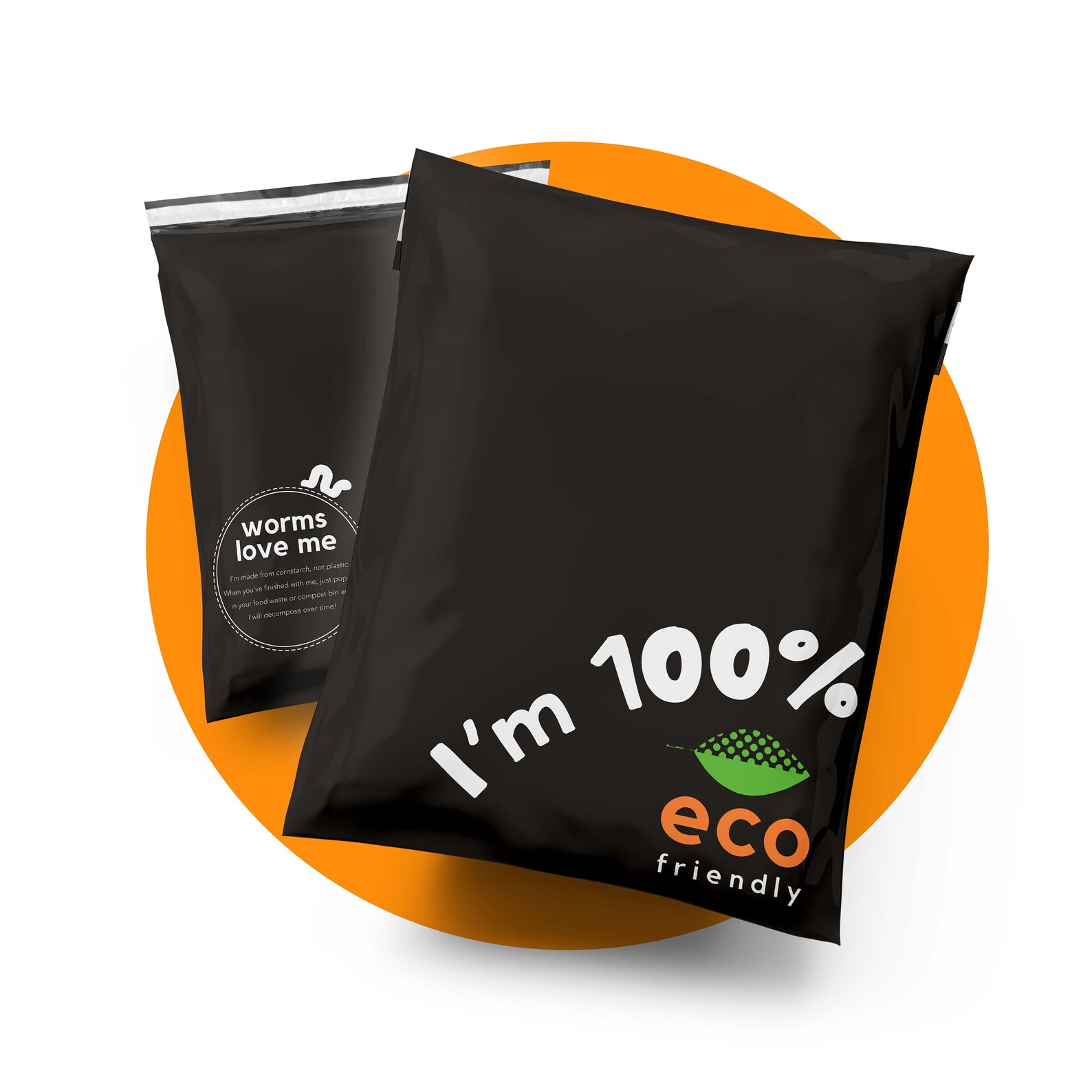 100 Compostable Mailing Bags Eco Friendly Postage Bags by Etsy