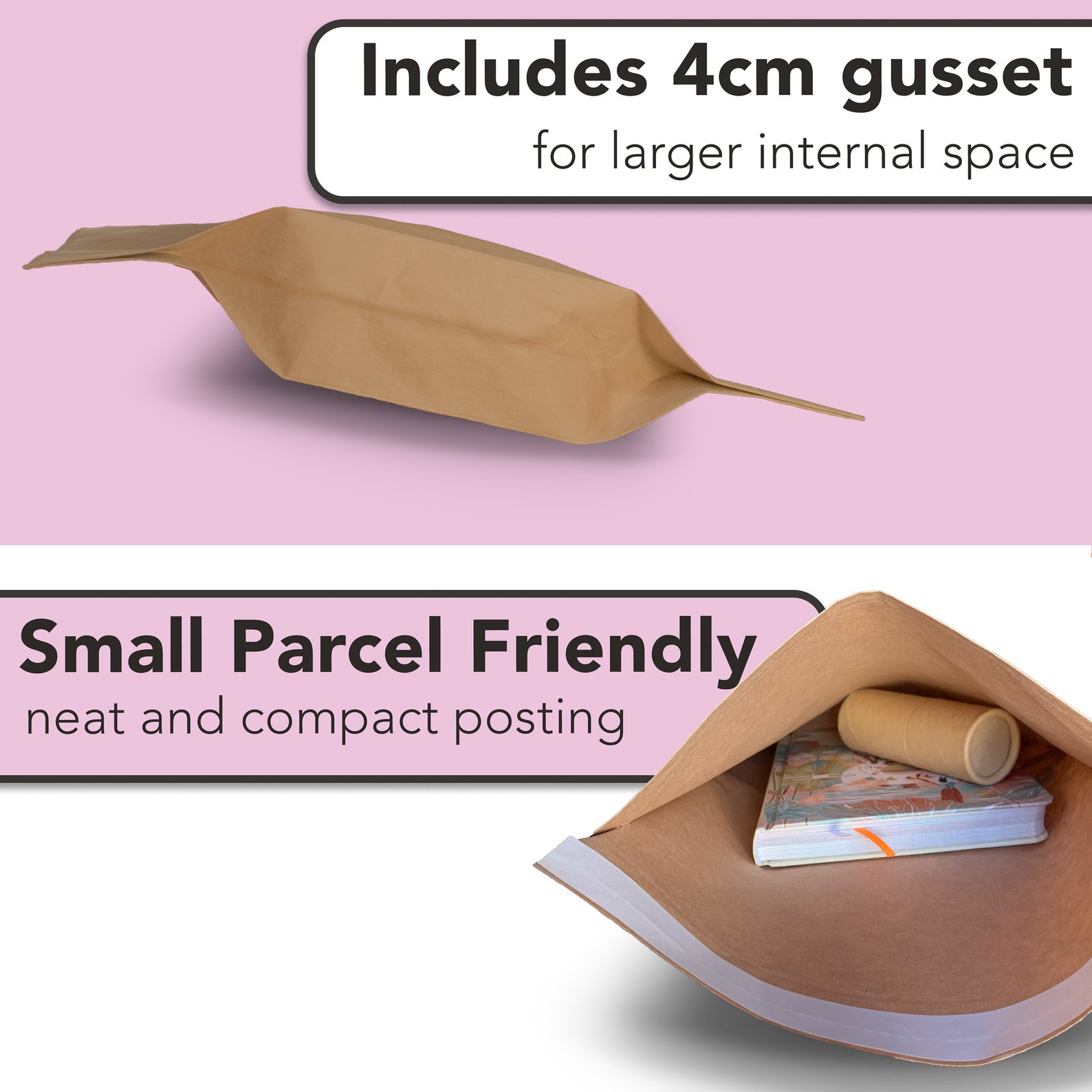 Small Paper Mailing Bags 9 x 12 Eco Friendly Paper Postage Etsy