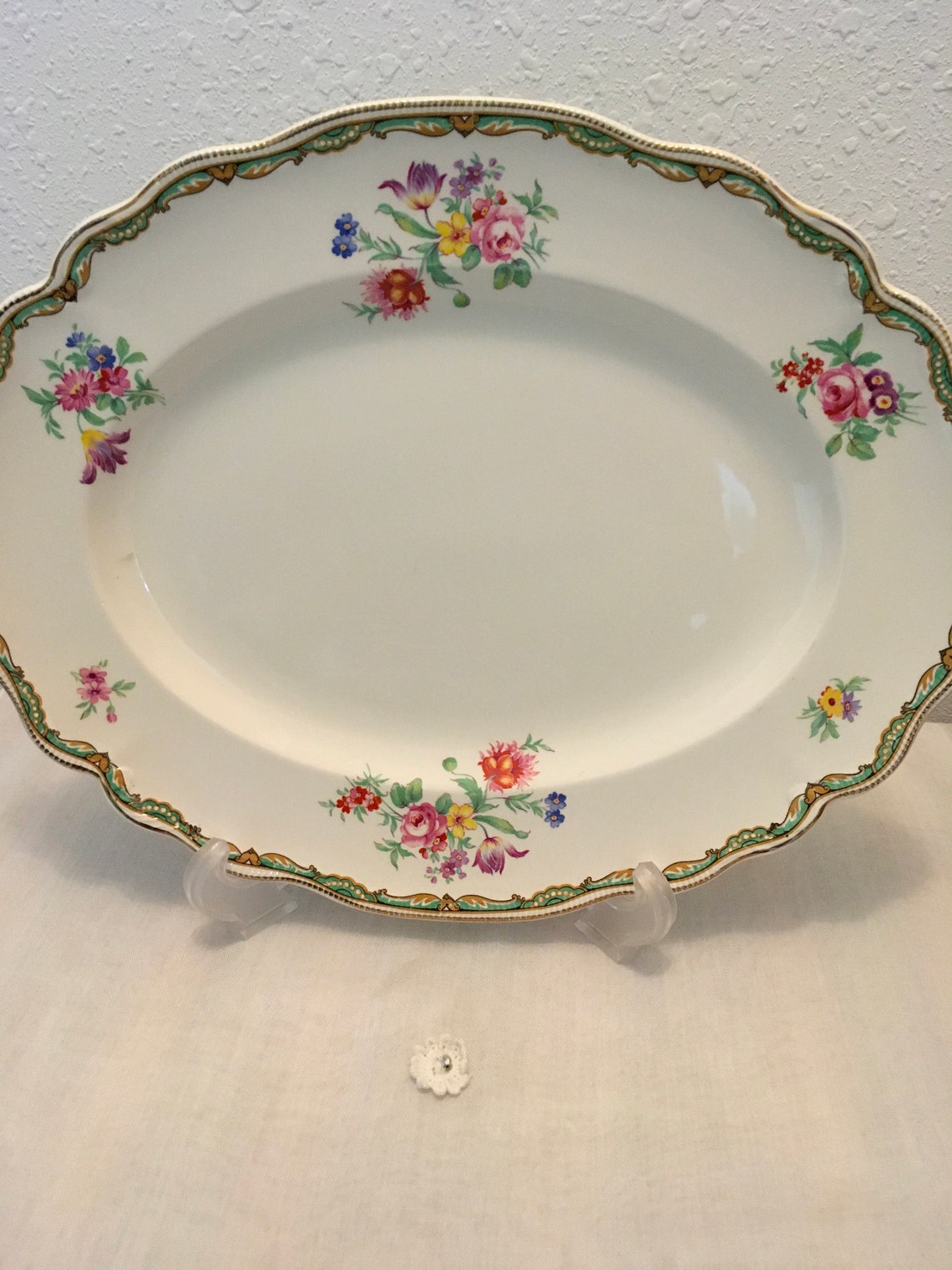 Johnson Brothers Old Staffordshire 14 Plateau Ovale Etsy France