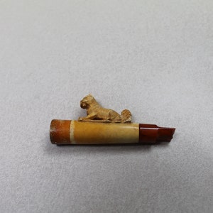 Miniature Carved Pipe - Antique