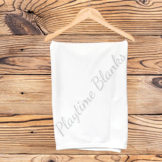 Sublimation Blanks- Infant- White Blanket- 100% Polyester