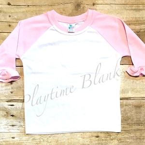 ruffle sleeve raglan blanks