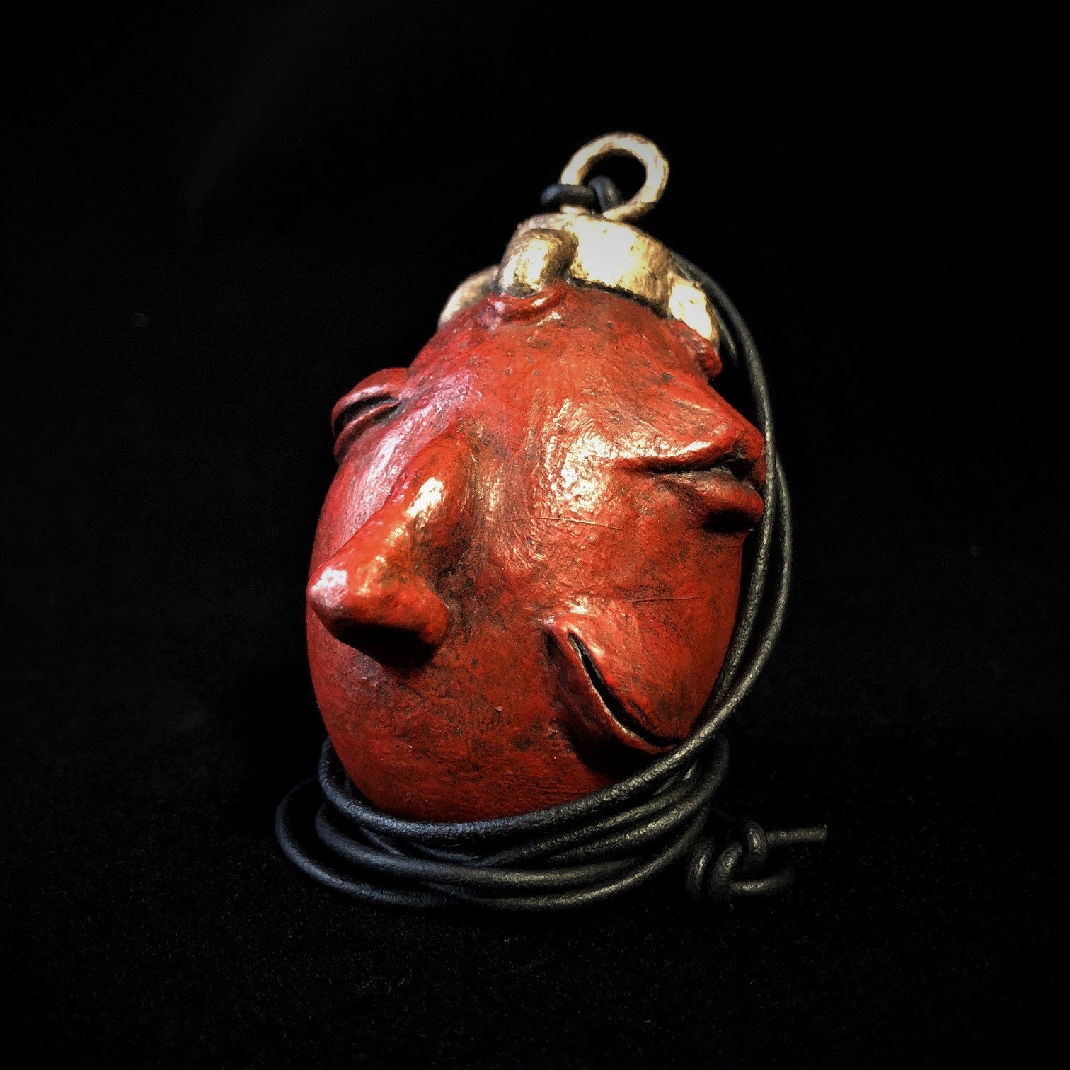 Crimson Behelit / Egg of the King / Berserk Etsy UK