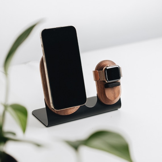 Station de charge 2 en 1 pour montre Apple Watch, accessoires de