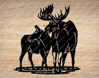 Download Moose Svg File Etsy