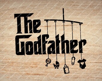 Free Free Godfather The Godmother Svg