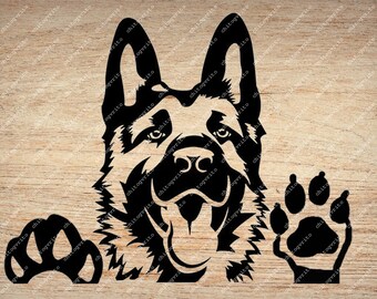 Download German Shepherd Svg Etsy
