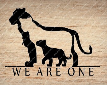Download Lion Family Svg Etsy