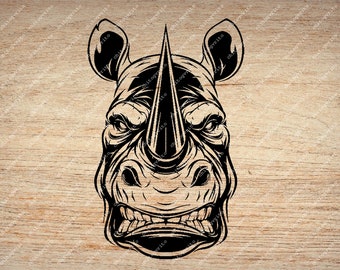 Download Rhino Svg Etsy