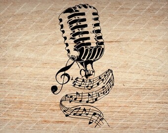 Download Microphone Svg Etsy