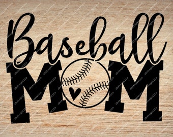 Download Baseball Mama Svg Etsy