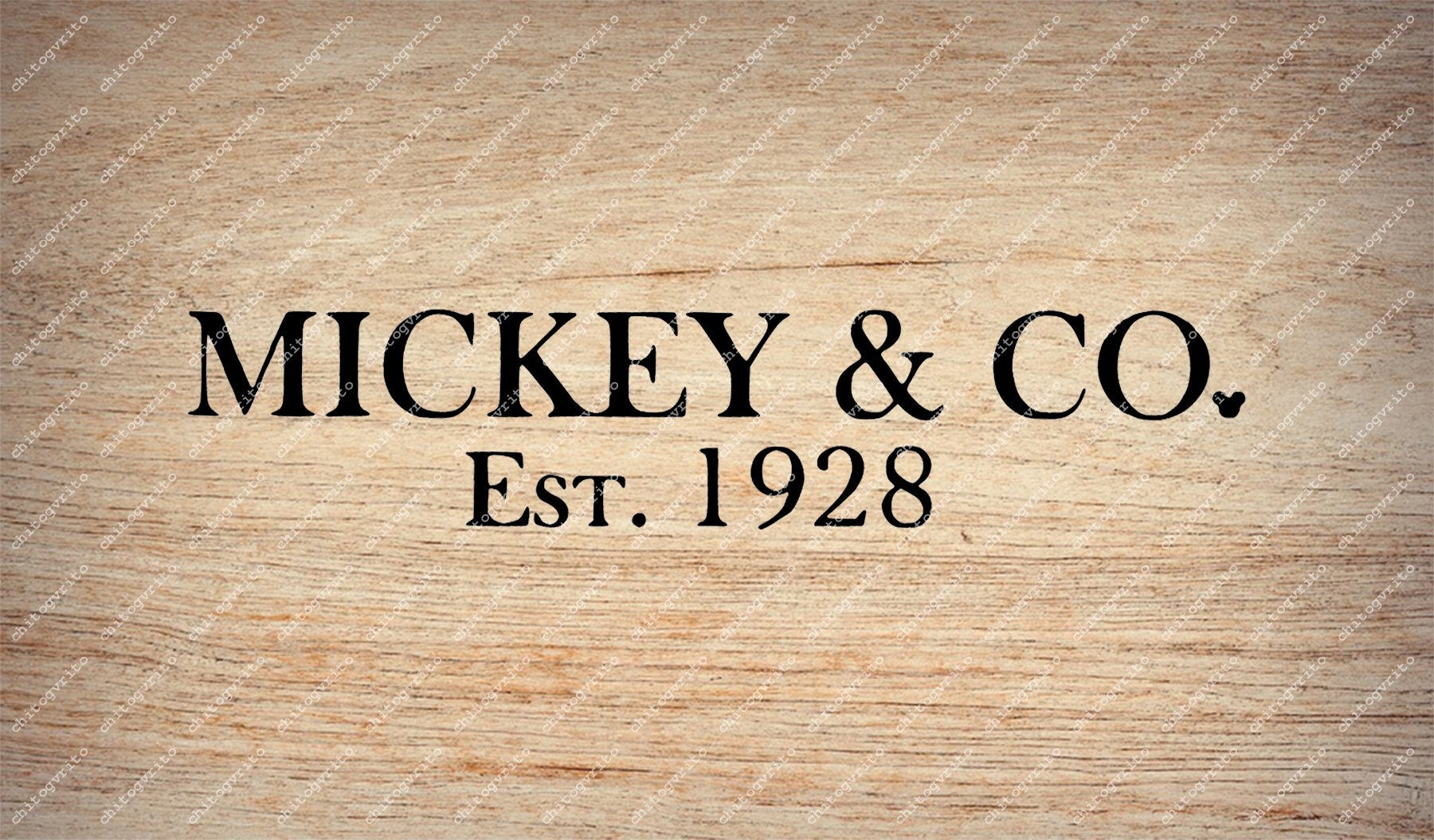Mickey and Co Est. 1928 Svg File Family Vacation Svg Design | Etsy