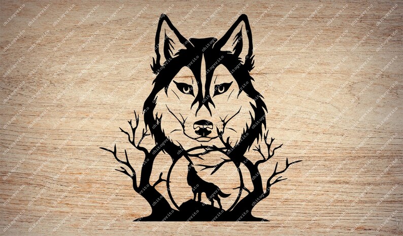Download Wolf Svg File Wolves Clipart Wolf Stencil Animals Svg | Etsy