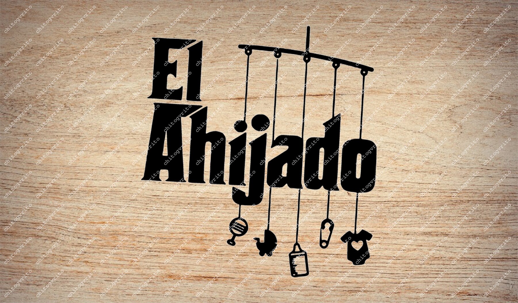 El Ahijado Svg Archivo El Ahijado Clipart Religiosa Svg Etsy