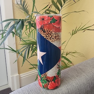 Puerto Rico with Coqui 20oz Tumbler