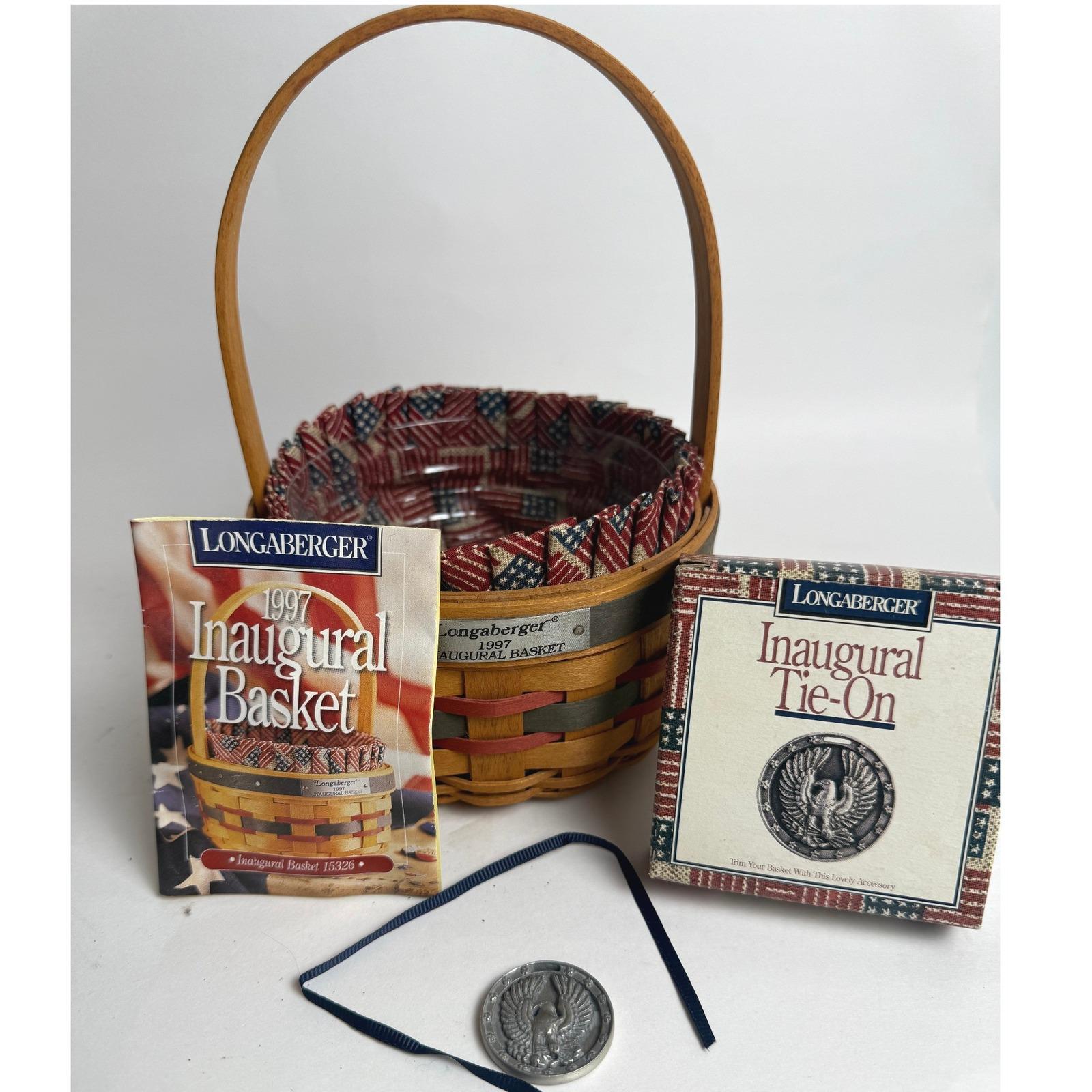 Longaberger 1997 Inaugural Basket - Etsy