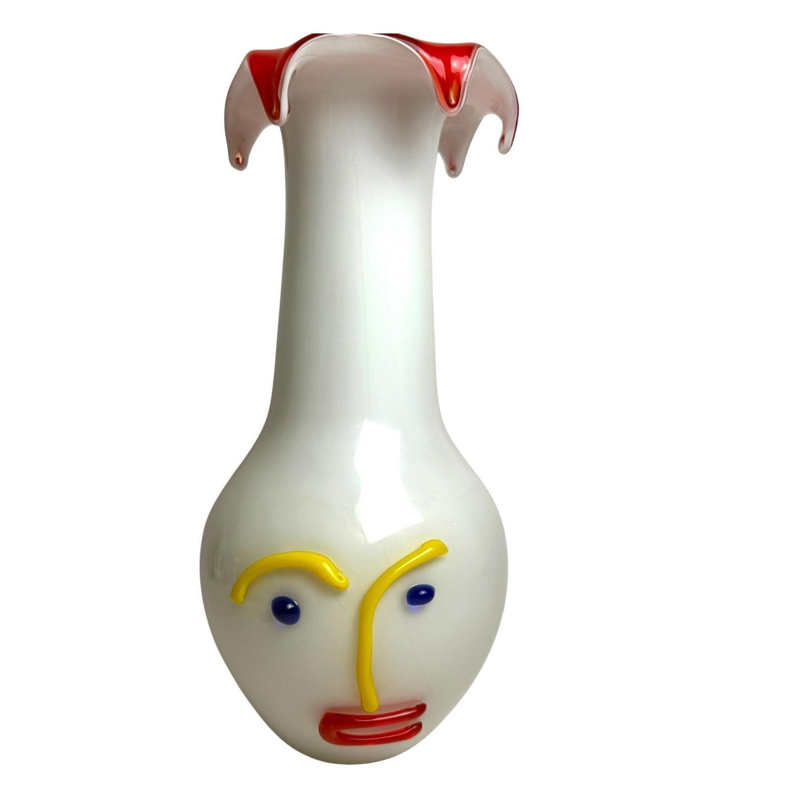 Mihai Topescu Glass Vase - Etsy