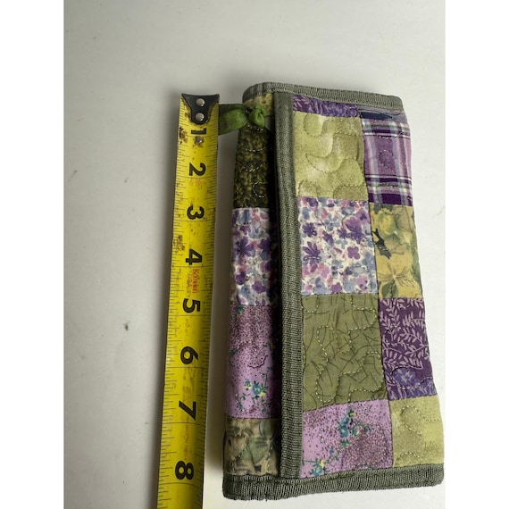 Donna Sharp Quilted Patchwork Bifold Long Wallet … - image 3