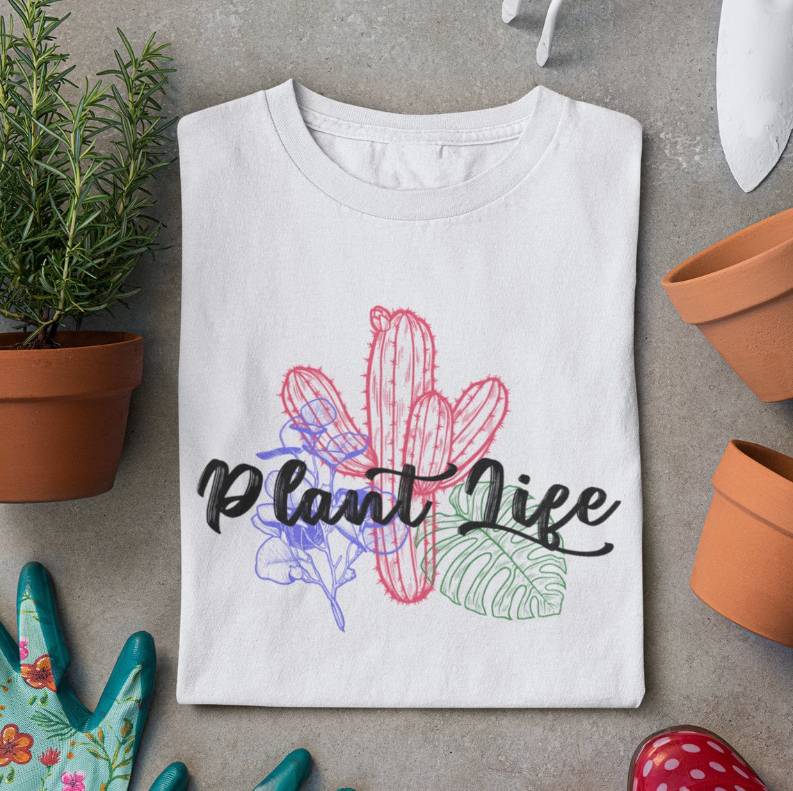 Plant Life Tee Plant T-shirt Plant Clothing Men’s - Etsy