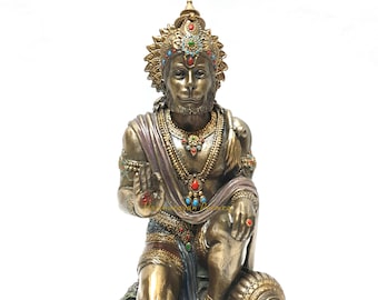 ハヌマーン像、猿神、10.5インチ、宗教的および精神的な贈り物、インド